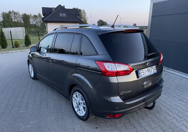 Ford C-MAX cena 63900 przebieg: 75000, rok produkcji 2018 z Sieradz małe 667